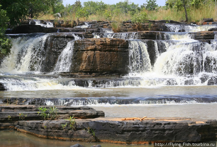 Водопады Банфора Буркина-Фасо