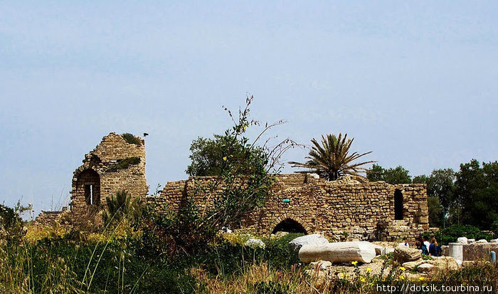 Национальный парк Кейсария (порт Кейсарии). Кесария, Израиль
