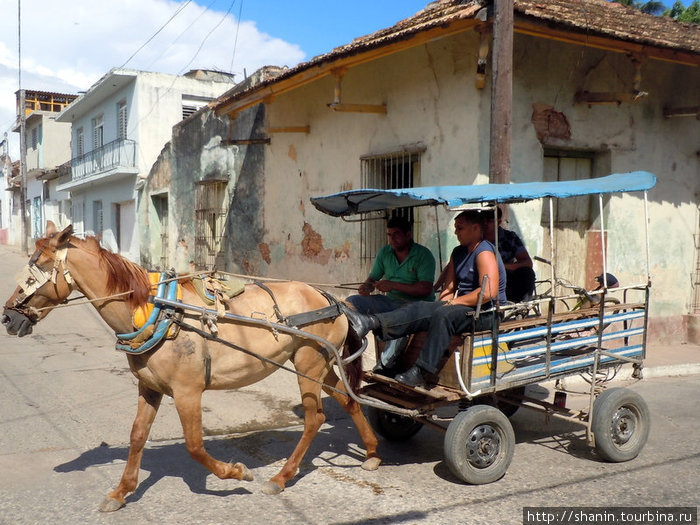 Городской транспорт Тринидад, Куба