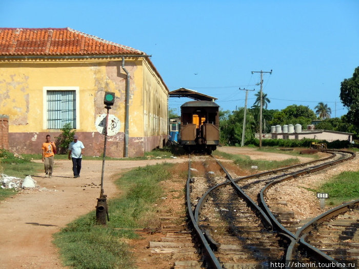 Подъездные пути к станции Тринидад, Куба