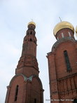 Пятиярусная колокольня Воскресенского храма своей необычностью архитектурных форм поражала современников.