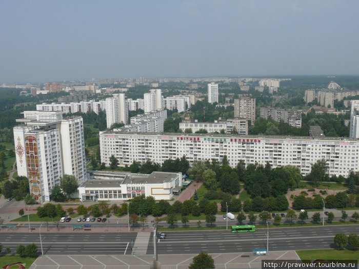 Национальная библиотека и окрестности Минск, Беларусь