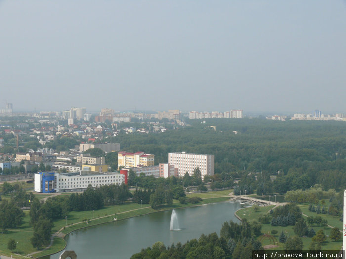 Национальная библиотека и окрестности Минск, Беларусь