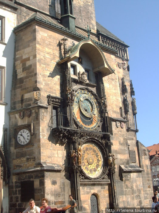 Староместские куранты. Прага, Чехия