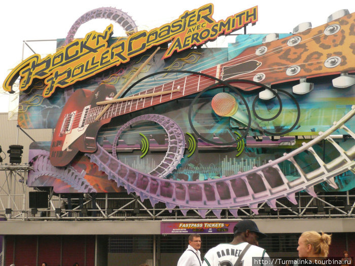 Rock’n’Roller Coaster with Aerosmith Шесси, Франция