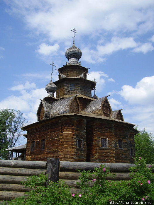 22.05.2010. Суздаль. Музей деревянного зодчества. Преображенская церковь Суздаль, Россия