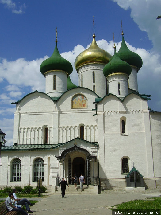 22.05.2010. Суздаль.  Спасо-Евфимиев монастырь. Спасо-Преображенский собор Суздаль, Россия