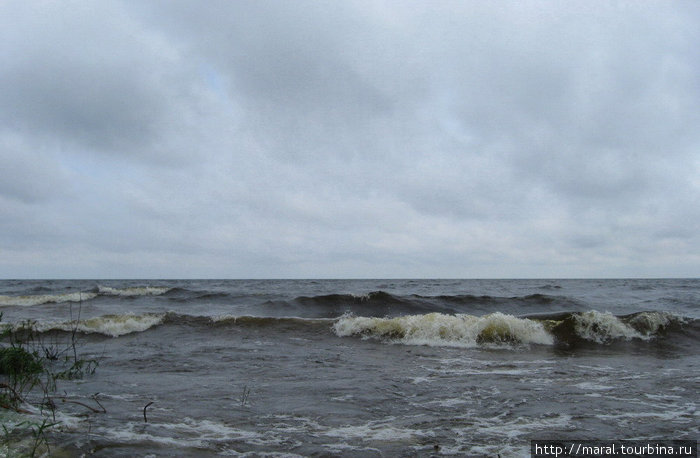 В такую лихую погоду нельзя доверяться волнам Ярославская область, Россия