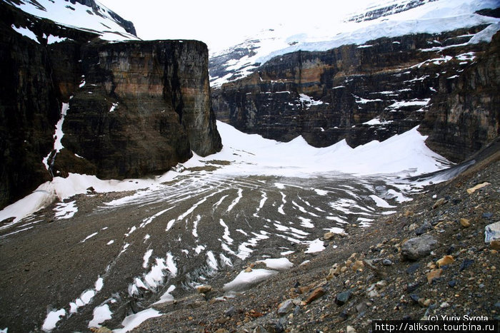 Это и есть The Plain of Six Glaciers. Банфф, Канада