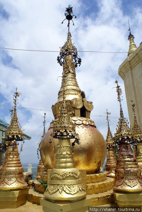 Золотые ступы Баган, Мьянма
