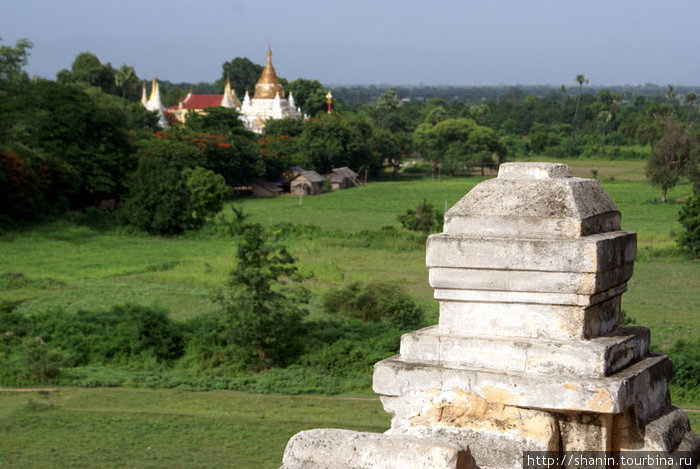 Вид на руины Амарапура, Мьянма
