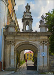 Триумфальная арка, построена 1783г в честь приезда в город последнего польского короля Станислава Августа.