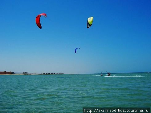 Кайтсерфинг на Calimera Golden Beach 4* Хургада, Египет