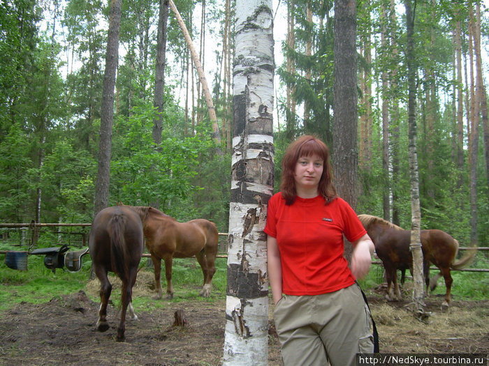 Конный поход на озеро Кунштудтское 2008 Йошкар-Ола, Россия