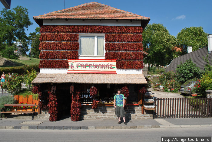 Дом паприки Тихань, Венгрия