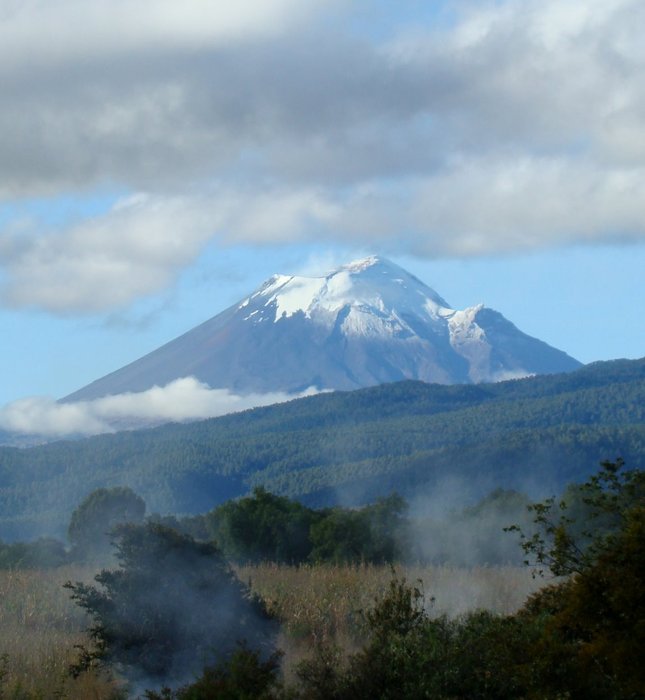Легенда о вулкане Попокатепетль и Истаксиуатль Мексика
