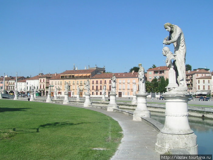 Панорама площади Падуя, Италия