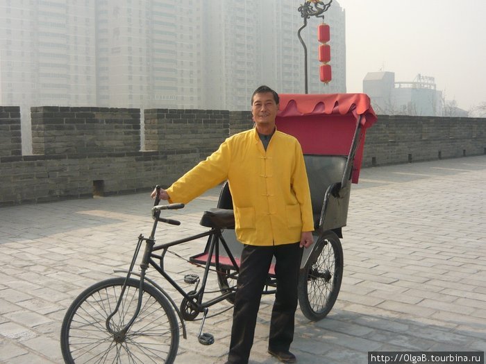 велорикша г. Сиань Китай