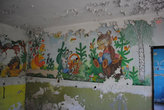Детская комната в офицерском общежитие.