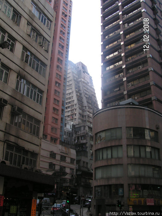 Городские контрасты Гонконг