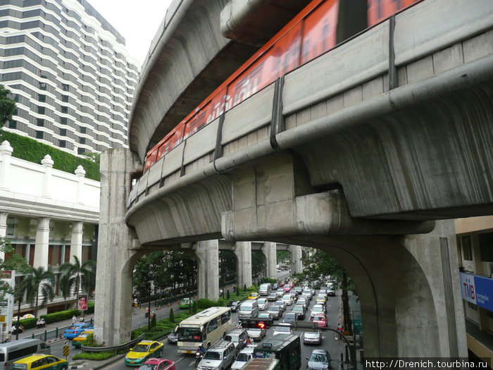 Бангкок — город четырех ярусных дорог Таиланд