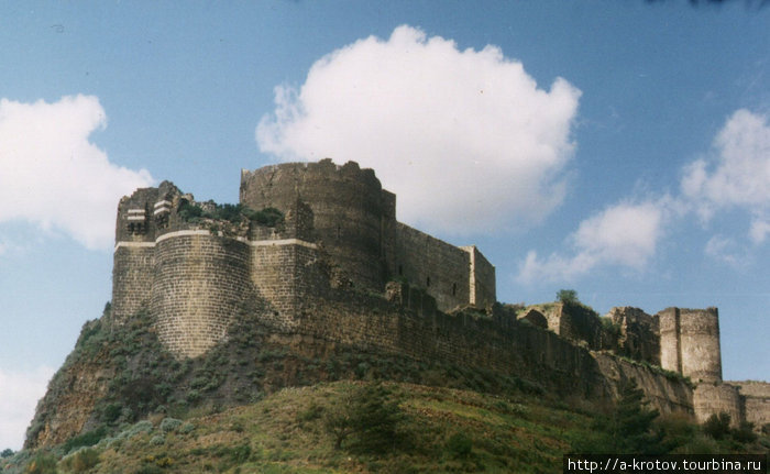 Калаат Маркаб (крепость) близ Средиземного моря Сирия