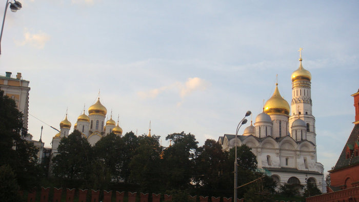 Соборы Кремля и колокольня Ивана Великого Москва, Россия