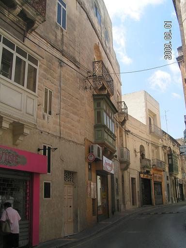 Некоторый разнобой домов Рабат, Мальта