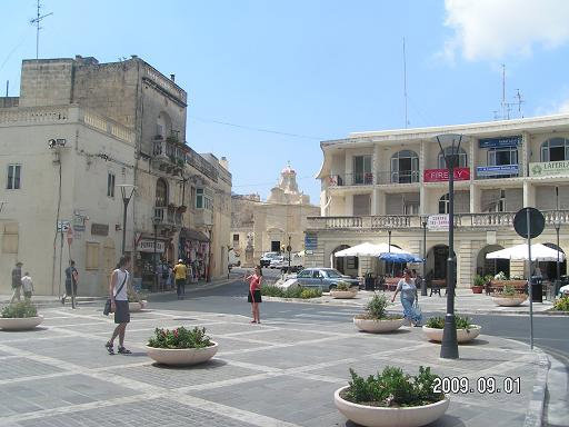 На площади Рабат, Мальта