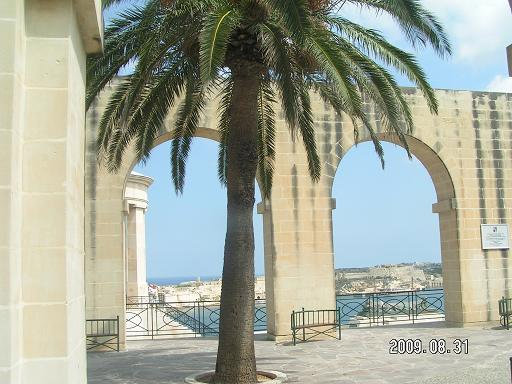 Вид на город Рабат, Мальта