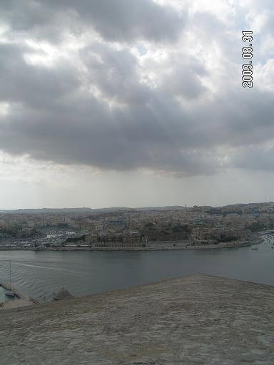 Вид на Гзиру Остров Мальта, Мальта