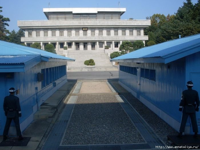 Граница Северной и Южной Корей Республика Корея