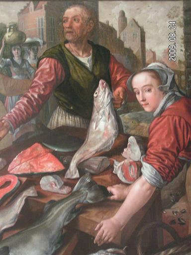 Торговцы рыбой Неаполь, Италия