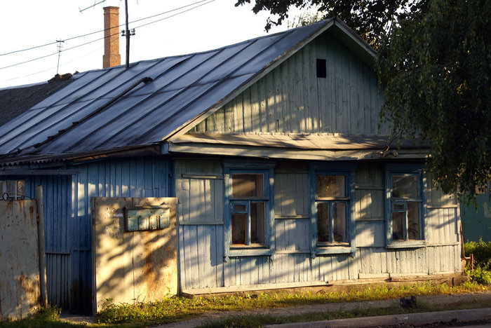 Старый деревянный дом Орёл, Россия