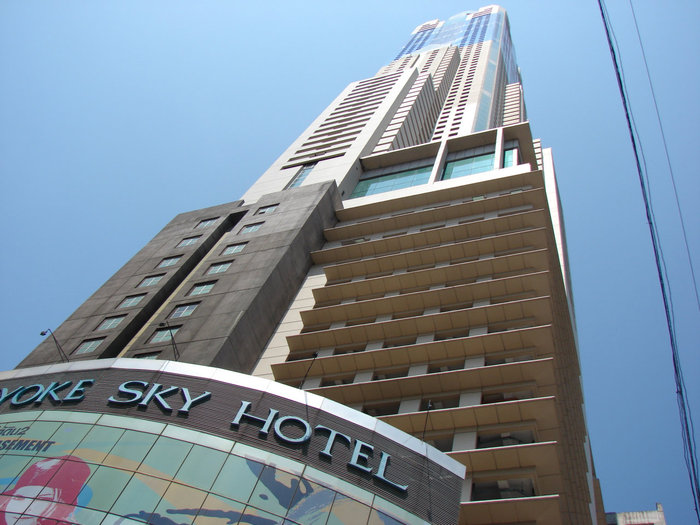 самая высокая гостиница Бангкока(84этажа). Бангкок, Таиланд