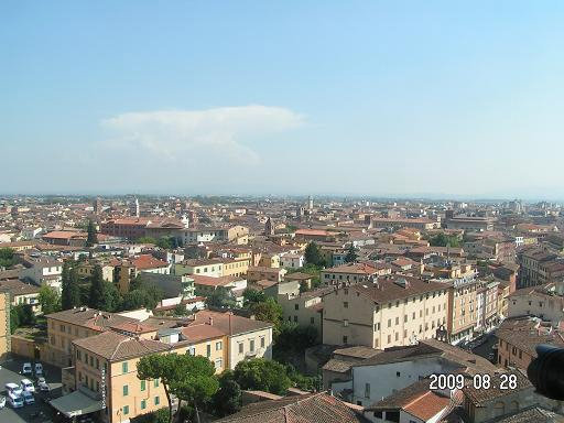 Панорама центра Пизы Пиза, Италия