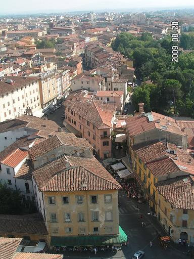 Пизанские крыши Пиза, Италия