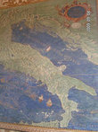 Средневековая карта Италии