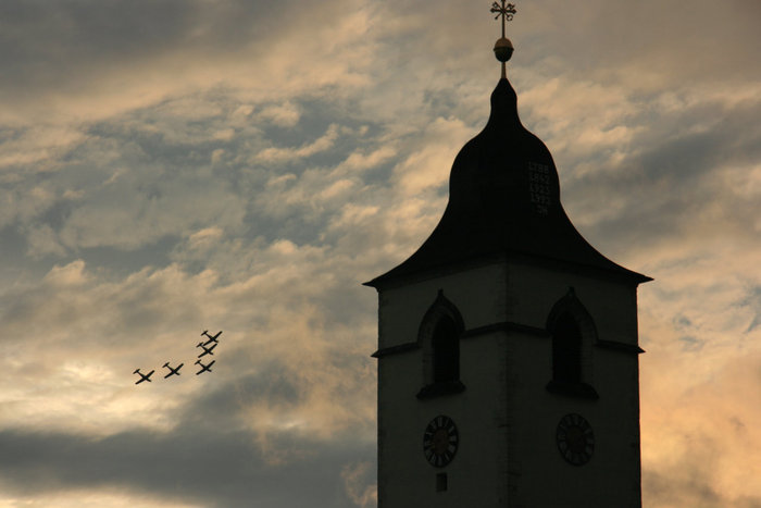 air show Санкт-Вольфганг, Австрия