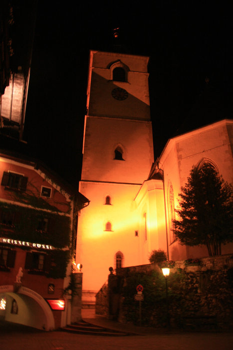 вечер в Санкт-Вольфганге Санкт-Вольфганг, Австрия