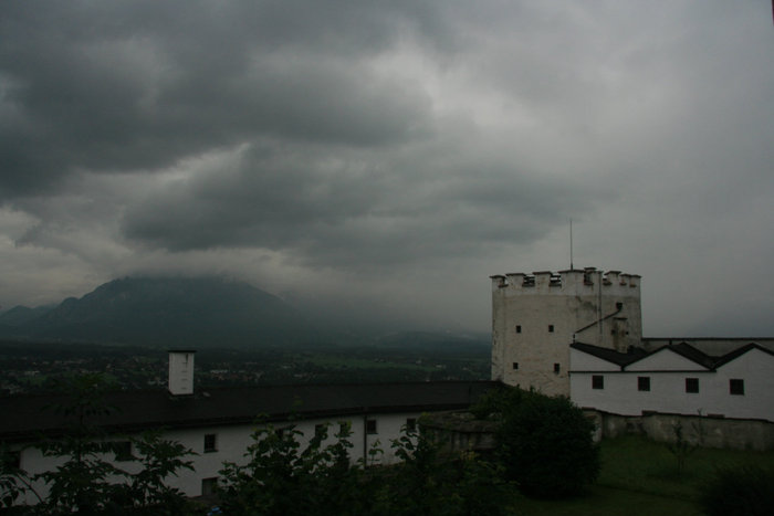 вид с крепости Хоэнзальцбург Зальцбург, Австрия