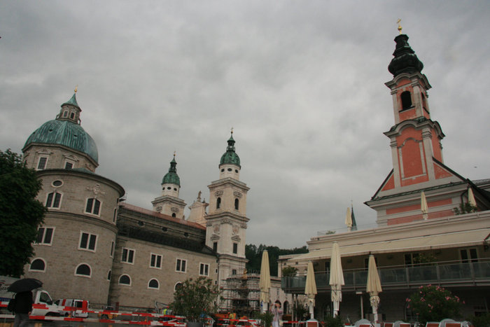 дождливый Зальцбург Зальцбург, Австрия