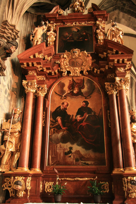 интерьер Собора Святого Стефана Вена, Австрия