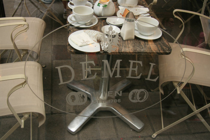 знаменитое кафе Demel Вена, Австрия