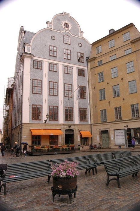 Город цвета терракоты Стокгольм, Швеция