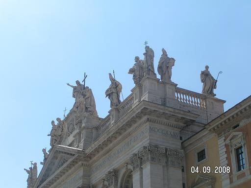 Убранство главного фасада Рим, Италия