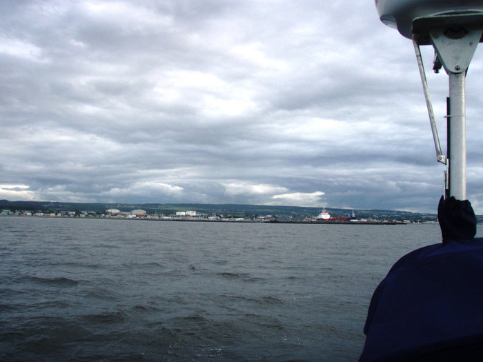 Перегон яхты Tartan 38 из Quebec в Halifax, 2009 Провинция Квебек, Канада