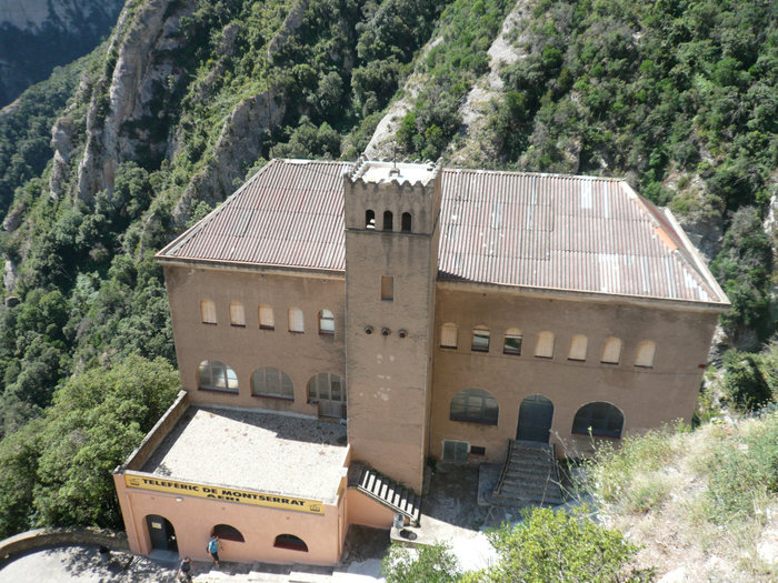 Монастырь с лицом исуса Монастырь Монтсеррат, Испания