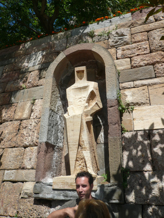 Монастырь с лицом исуса Монастырь Монтсеррат, Испания