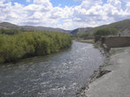 Горная река в провинции Вардак
